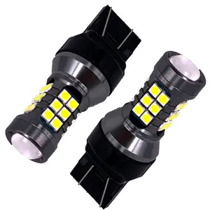 Lâmpada Pingo T20 W21/5W Dois Polos 27 Leds Projector Branco