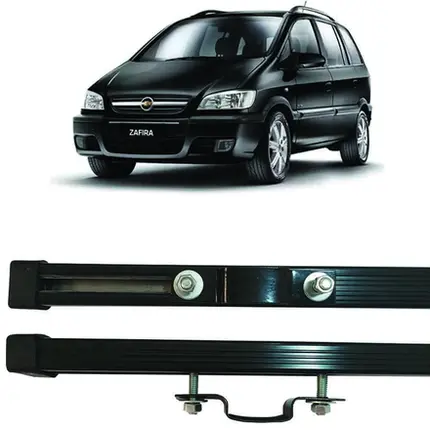 Rack Teto Roca Bagagei Travessa GM Zafira 03 até 2012 156