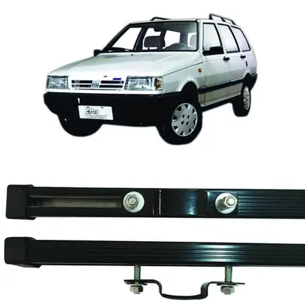 Rack Teto Roca Bagagei Travessa Fiat Elba 1986 até 1994 156