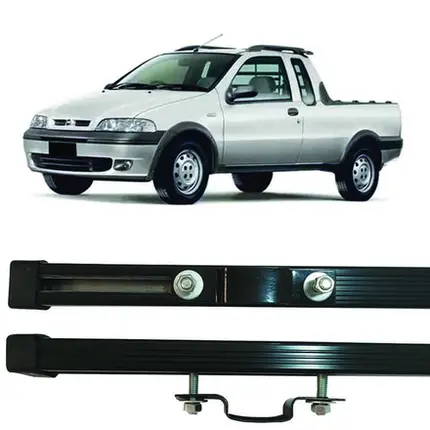 Rack Teto Roca Bagag Travessa Fiat Strada Working 16-19 156