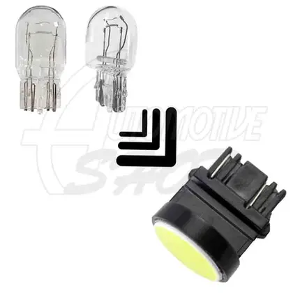 Lâmpada Pingo T20 W21/5W Dois Polos Led Cob smd Super Branco