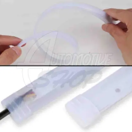 Kit Fita Led DRL + Pisca Seta Sequencial 12v 45cm