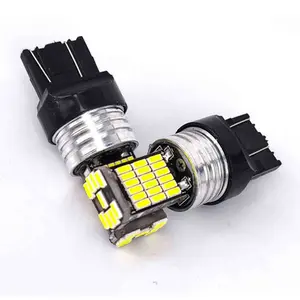 Lâmpada Pingo T20 W21/5W Dois Polos 45 leds smd Vermelho Un