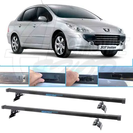 Rack Teto Resistent Sport Peugeot 307 Sedan 06-11 LW131