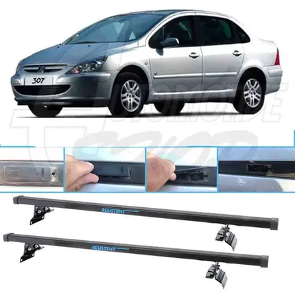 Rack Teto Resistent Sport Peugeot 307 Sedan 06-11 LW131