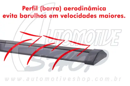 Rack Teto Resistent Sport VW Voyage G5 G6 G7 G8 4pts LW025