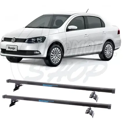 Rack Teto Resistent Sport VW Voyage G5 G6 G7 4pts LW125