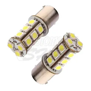Lâmpada Um Polo P21W de 18 Leds super branco Unidade