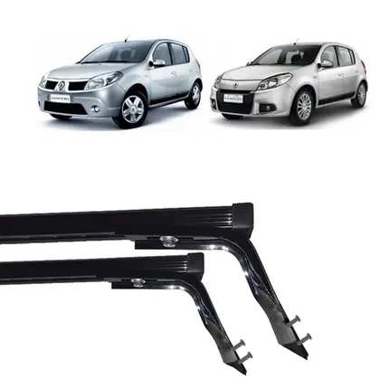 Rack Teto Roca Bagageiros Renault Sandero Logan 07/13 189cl