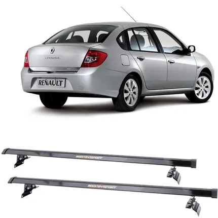 Rack Teto Resistent Sport Renault Symbol 09/12 4portas LW044