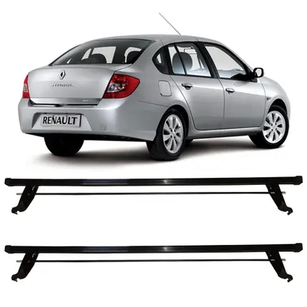 Rack Teto Roca Bagageiros Renault Symbol 09-12 4 portas 1181