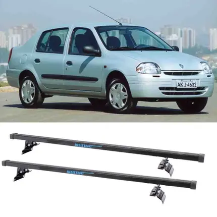 Rack Teto Resistent Sport Renault Clio Sedan 03/11 4pt LW144