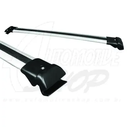 Rack Travessa Aluminio de Teto Vhip Longarina Prata C.709