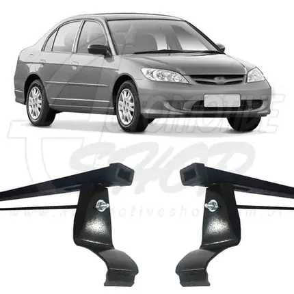 Rack Teto Roca Bagageiros Honda Civic 2001 2002 2003 1192