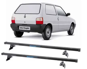 Rack Teto Resistent Sport Fiat Uno 2pts Furgão 94/ 14 LW124
