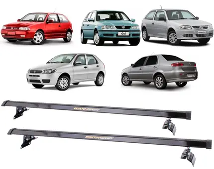 Rack Teto Resistent Sport Ford Ká 98/ 2000 2pts LW022 CALHA