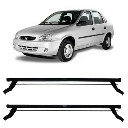 Rack Teto Roca Bagageiros GM Corsa Sedan 96 até 10 4pts1180