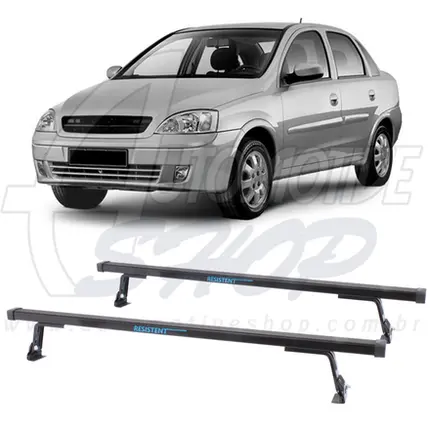 Rack Teto Resistent Sport GM Corsa Sedn frente Montana LW120