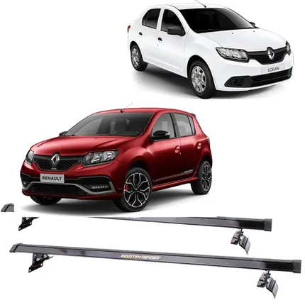 Rack Teto Resistent Sport Renault Sandero Logan 14-21 LW049
