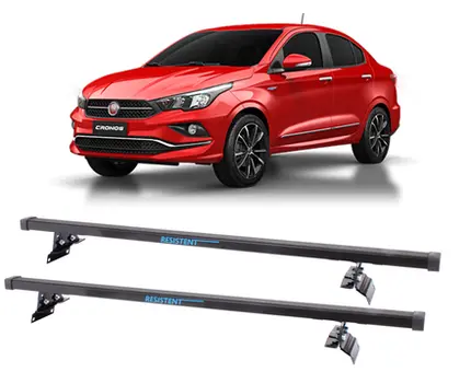 Rack Teto Resistent Sport Fiat Cronos Argo 2017 a 2025 LW142
