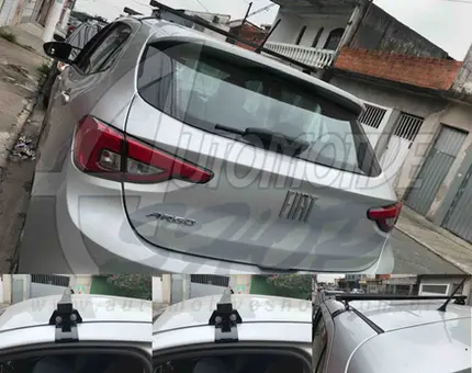 Rack Teto Resistent Sport Fiat Cronos Argo 2017 a 2025 LW142