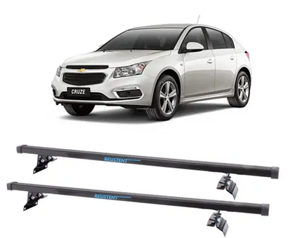Rack Teto Resistent Sport GM Cruze Hatch e Sedan LW129