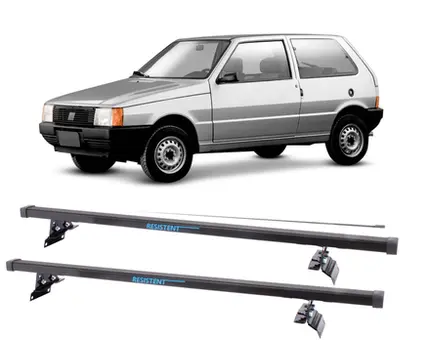 Rack Teto Resistent Sport Fiat Uno 2pts 1986 ate 2014 LW124