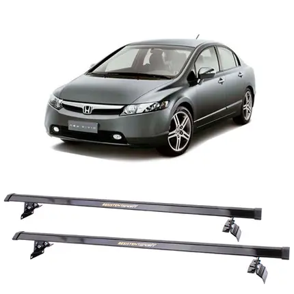 Rack Teto Resistent Sport Honda Civic 2006 até 2014 LW048