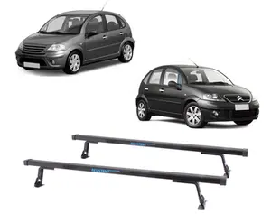 Rack Teto Resistent Sport Citroen C3 2002 a 2012 4pts LW120