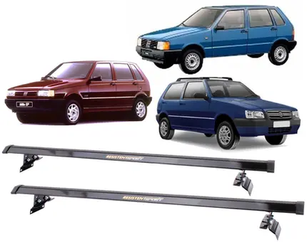 Rack Teto Resistent Sport Fiat Uno 86 87 até 14 4pts LW026