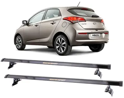Rack Teto Resistent Sport Hyundai HB20 Hatch até 2018 LW021