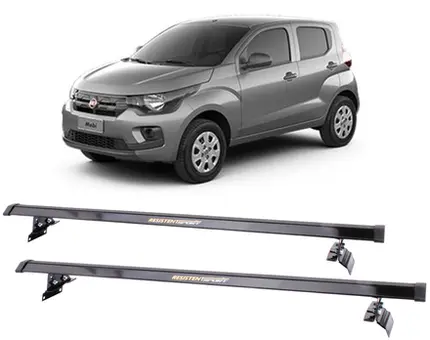 Rack Teto Resistent Sport Fiat Mobi 4 portas todos LW038