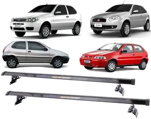 Rack Teto Resistent Sport Fiat Palio 2 portas 99/15 LW040