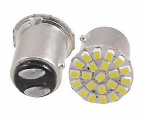 Lâmpada Dois Polos P21/5W 1157 22 Leds SMD Super Branco Un