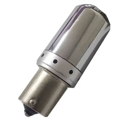 Lâmpada 1156 Um Polo 144 leds smd Super Bco Iridium Cromada