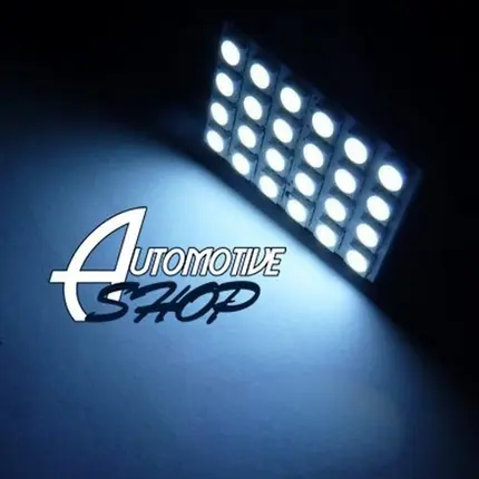 Placa de 24 Leds super branco estilo xenon