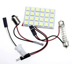 Placa de 24 Leds super branco estilo xenon