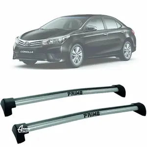 Rack Teto Aluminio Prime Toyota Corolla 15 a 19 Prata PR013