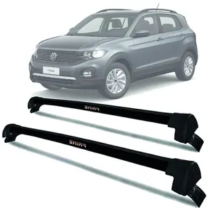 Rack Trav Teto Aluminio Prime VW T-Cross 19-25 PTO PR224