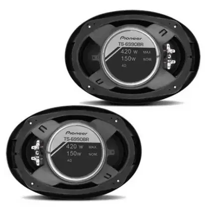 Kit Alto Falante Pioneer TS-6990BR Triaxial 6x9" 420W-o par