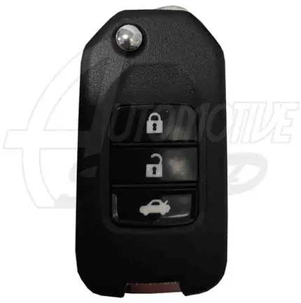 Chave Canivete p Alarme Positron Honda Civic 01-06 Fit 03-08