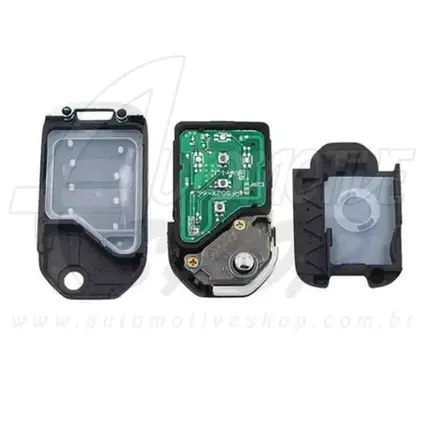 Chave Canivete p Alarme Positron Honda Civic 01-06 Fit 03-08